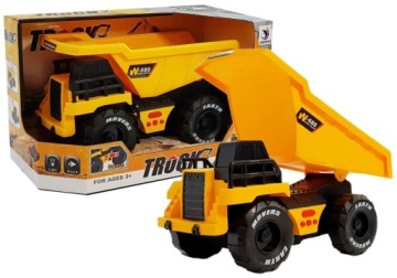 Самоскид з інерційним приводом Звуки і Вогні Lean Toys