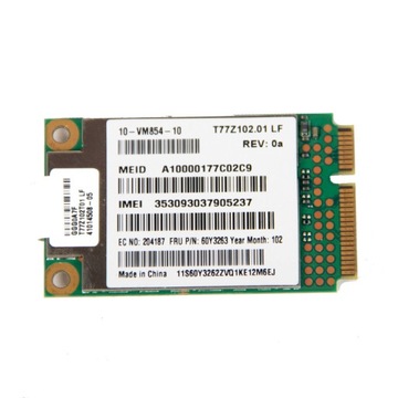 WWAN 3G QUALCOM 2723A-GOBI2000 LENOVO miniPCIe