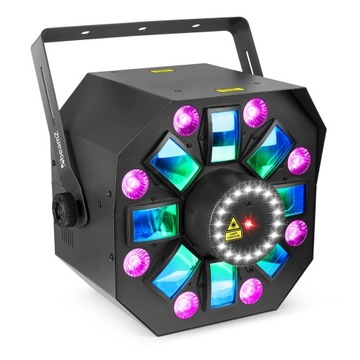 MultiBox LED Derby PAR Лазерный стробоскоп DMX-прожектор