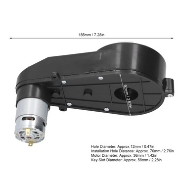 ПРИВОДНОЙ ДВИГАТЕЛЬ 24В 18000 ОБ/МИН ДЛЯ АККУМУЛЯТОРНЫХ АВТОМОБИЛЕЙ