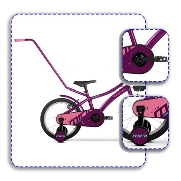 ДЕТСКИЙ ВЕЛОСИПЕД TABOU MINI LITE 18 дюймов АЛЮМИНИЕВЫЙ MEGA LIGHT 7 кг