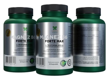 MAGNEZ B6 FORTE MAX 250MG L-TRYPTOFAN ASHWAGANDHA Lanco