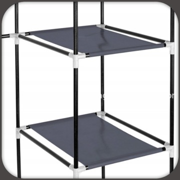 ТКАНЕВЫЙ ШКАФ ДЛЯ ОДЕЖДЫ ТЕКСТИЛЬНЫЙ СКЛАДНОЙ ШКАФ XXL