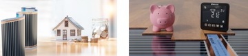 Инфракрасная нагревательная фольга 220Вт/м² Комплект 6м²