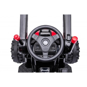 РАМИЗ Автомобиль Экскаватор Трактор Красный с аккумулятором детский