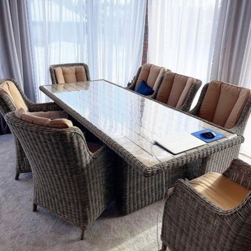 Мягкая защитная пленка стеклянного коврика для столешницы стола 1,5 мм 90X160 стола