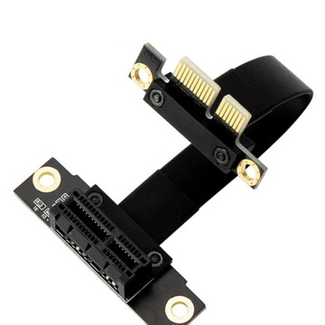 Удлинительный кабель PCI E X1 x4, сетевая лента 10 см