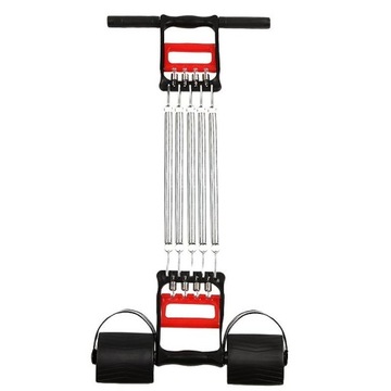 УПРАЖНЕНИЕ ЭПАНДЕР ФИТНЕС ПРУЖИННАЯ РАСТЯЖКА МЕТАЛЛИЧЕСКИЙ НАТЯЖИТЕЛЬ МЫШЦ