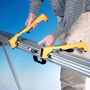 DEWALT СБОРОЧНАЯ КОНСОЛЬ ДЛЯ РАБОЧИХ СТОЛОВ ТОРЦОВЫХ ПИЛ DE7025-XJ