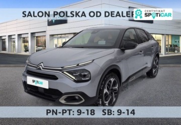 Citroen 2021 Citroen C4 1.2 PureTech Shine SS EAT8 SalonPL FVat Od Reki Serwisowany, zdjęcie 1