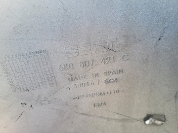 CORDOBA VARIO I FACELIFT 1999-2002R KOMBI NÁRAZNÍK ZADNÍ 6K0807421C