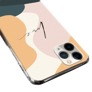 etui case do iPhone 11 PRO guma wzory + SZKŁO