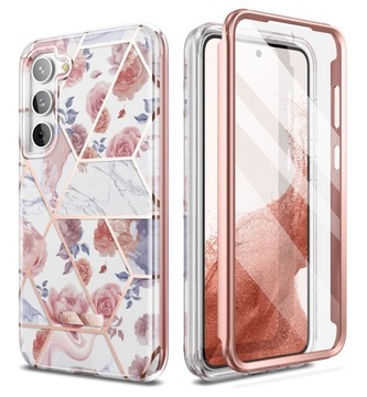 Etui OBUDOWA 360° CASE MARBLE do SAMSUNG GALAXY S23