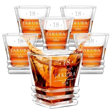 SZKLANKI DO WHISKY GRAWER PREZENT DLA NIEGO