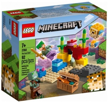 KLOCKI LEGO MINECRAFT 21164 RAFA KORALOWA
