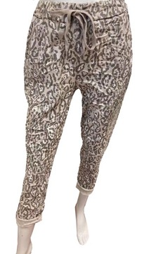 МЯГКИЕ БРЮКИ M L XL XXL МЕШОК ИЗ ЛЕОФЕРА С ПЯПАМИ ИТАЛИЯ