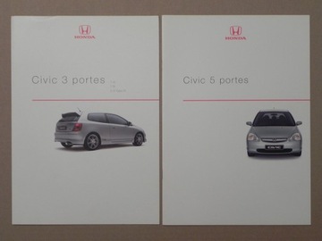 Prospekt - HONDA CIVIC - 2001 r