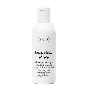 odżywka z keratyną kondycjonująca Ziaja Kozie Mleko 200ml
