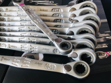 Комбинированные ключи с храповым механизмом Wera Joker XXL