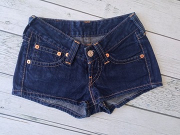 DAMSKIE SPODENKI JEANS LEVIS 954 XS NISKI STAN