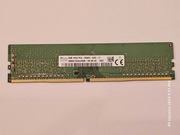 HYNIX DDR4 8GB 1Rx8 PC4-2666V HMA81GU6JJR8N-VK ok