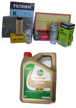 ZESTAW FILTRÓW + OLEJ VW GOLF IV 4 BORA 1,9TDI