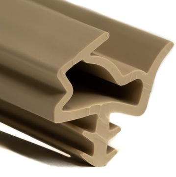 USZCZELKA DO PROGU DREWNIANEGO ALUMINIOWEGOV DRZWI WIKĘD BEŻOWA