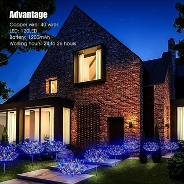 4 шт./компл., наружные солнечные светодиодные противопожарные фонари, коммерческое освещение