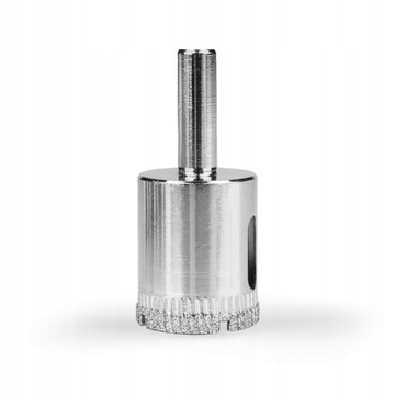 АЛМАЗНАЯ КОРОНОЧНАЯ ПИЛА КРУЖЕВО ДЛЯ КЕРАМИЧЕСКОЙ ПЛИТКИ ГЛАЗУРЬ СТЕКЛО 25 мм