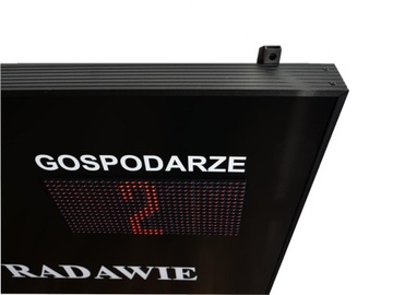 Tablica wyników LED 100x100cm + PILOT RADIOWY