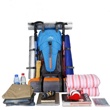 ТРЕККИНГ, СПОРТ, ПУТЕШЕСТВИЯ РЮКЗАК ДЛЯ ГОРНЫХ ПОЕЗДОК 70Л