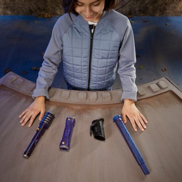 Звездные войны. Кузница светового меча. Кибер-ядро. Темный меч, электр. Хасбро