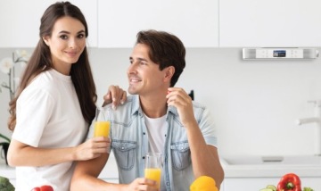 Кухонное радио Интернет Wi-Fi FM Подвесная светодиодная подсветка под шкафами