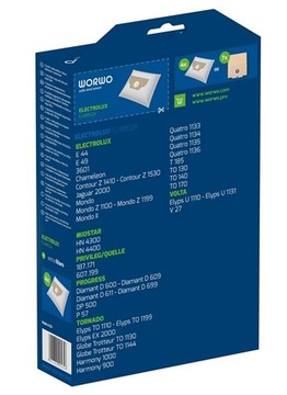 12 мешков для пылесоса ELECTROLUX Z1161 MONDO