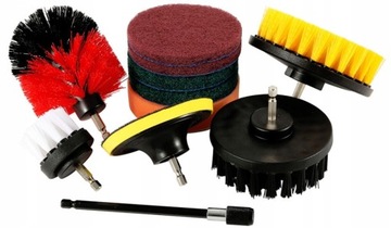 НАБОР ЩЕТКОВ ДЛЯ ОЧИСТКИ ДРЕЛИ И ОТВЕРТКИ С НЕЙЛОНОВЫМИ НАКЛАДКАМИ