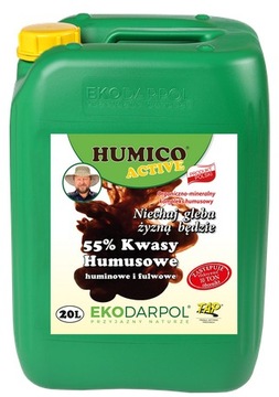 BIOHUMUS HUMICO ACTIVE 20L HUMUS KWASY HUMUSOWE