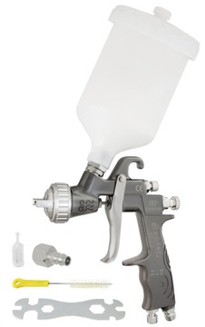Пистолет LEADER HP, сопло 2,5 мм, верхний бак 600 мл.