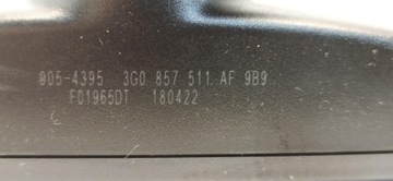 SKODA KAROQ ZRCÁTKO STŘEDNÍ POUZDRO 3G0857511AF
