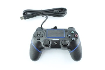 Przewodowy kontroler pad P4 czarny