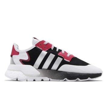 ADIDAS ORIGINALS NITE JOGGER BLCK GRADIENT SILVER MET CRIMSON