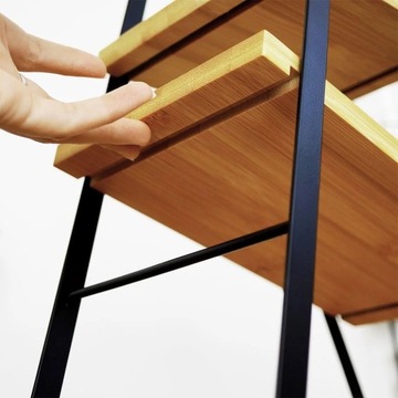 3-х ярусная подставка для закусок Cake Fruit 53 см Поднос сервировочный бамбуковый