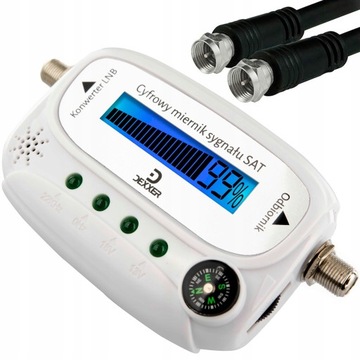 CYFROWY MIERNIK SYGNAŁU SATELITARNEGO FINDER LCD