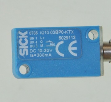 IQ10-03BP0-KTX SICK Индуктивный датчик 3 мм PNP NC