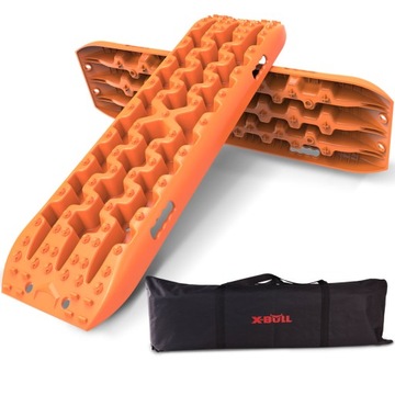 TRAPY PIASKOWE Z TORBĄ X-BULL BŁOTNE ŚNIEGOWE 4x4 OFFROAD ORANGE 10T x2 4WD