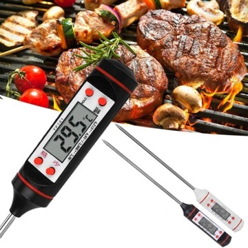 ТЕРМОМЕТР ДЛЯ ПРИГОТОВЛЕНИЯ МЯСА, ВОДЫ, МОЛОКА + ЧЕХОЛ