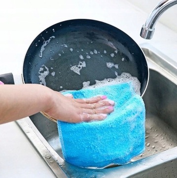 12x МЯГКИЕ ТКАНИ ИЗ МИКРОФИБРЫ 30x30см