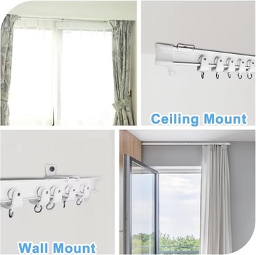 Потолочный изогнутый карниз 3M, гибкий