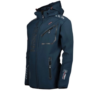 Kurtka męska sportowa Softshell Geo Norway TURYSTYCZNA WODOODPORNA WX2626H