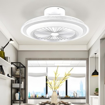 ПОТОЛОЧНЫЙ ВЕНТИЛЯТОР, ВЕНТИЛЯТОР, ПОТОЛОЧНЫЙ ВЕНТИЛЯТОР, СВЕТОДИОДНАЯ ЛАМПА, 51 СМ, БОЛЬШОЙ, ПРИЛОЖЕНИЕ BLUETOOTH