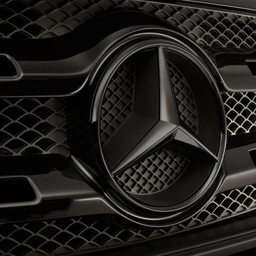 czarny emblemat Mercedes C klasa W205 14–18